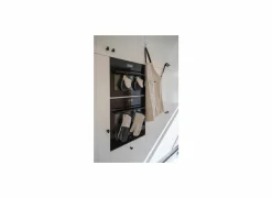 Tiseco Ovenwant Toledo 33x17cm - katoen & polyestervezel - zwart set van 2