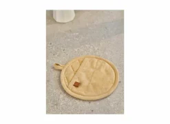 Cosy & Trendy Pannenlap Stoff Ø20cm - katoen - amber