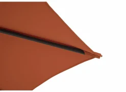 Parasol Nerissa Ø350cm rood met beschermhoes