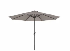 Parasol Nerissa Ø300cm taupe met beschermhoes