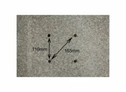 Parasolvoet op wielen Goliath 90kg