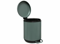 Pedaalemmer Duo 5L - metaal & kunststof - ficus