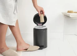 Brabantia Pedaalemmer NewIcon - 3L - confident grey