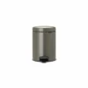 Brabantia Pedaalemmer NewIcon 5L platinum