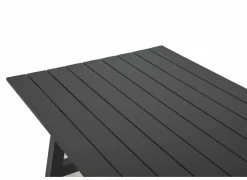 Picknicktafel Santorini173x200cm - aluminium - antraciet