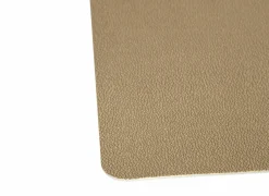 Placemat Mira 49x33cm - PU-leer - goud