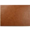 Placemat Ona 30x43cm - lederlook - bruin
