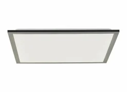 Brilliant Plafondlamp Briston 45x45x5cm - kunststof & metaal - zwart