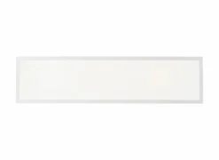 Brilliant Plafondlamp Briston 100x25x5cm - kunststof & metaal - wit