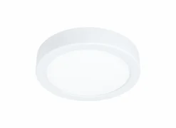 Plafondlamp Fueva 5 Ø16cm 10,5W LED staal wit