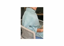 Plaid Antwerpen 150x200cm - microvezel - blauw & groen