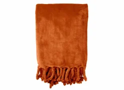 Plaid Florijn 150x200cm - polyester - rood