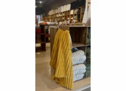 Plaid Gabriella 150x200cm - imitatie konijnenvacht - geel