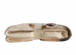 Plaid Kat Hond 150x200cm - microvezel - beige & bruin & grijs