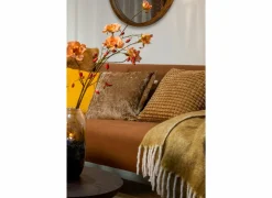 Plaid Libbe 130x170cm - acryl - bruin