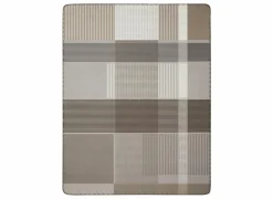 Plaid Maze Stone 150x200cm - polyester & katoen - multicolor