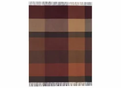 Plaid Pleasant Ruby 130x170cm - kasjmier & wol - rood
