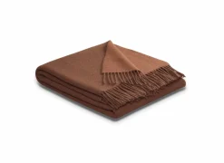 Plaid 150x200cm kasjmier terracotta