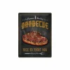 Plakkaat Barbecue 40x30cm - metaal - multicolor
