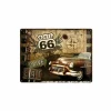 Plakkaat Route 66 40x30cm - metaal - multicolor