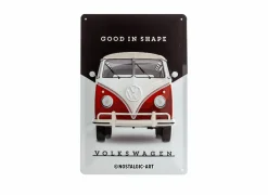 Plakkaat VW Good Shape 20x30cm - metaal - meerkleurig