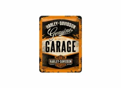 Plakkaat 15x20cm Harley Davidson