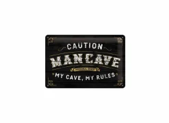 Plakkaat 20x30cm Man Cave
