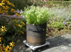 Plantenroller 29x29cm - 100% FSC - grijs