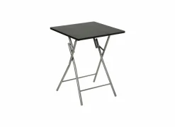Plooitafel 60x60cm zwart