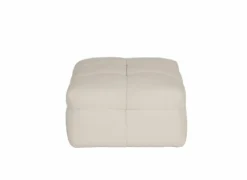 Poef Bubble 109x74x41cm - stof - wit