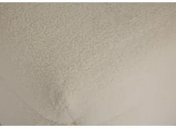 Poef Bubble 109x74x41cm - stof - wit