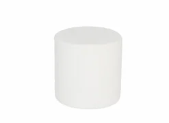 Poef Lofoten Ø38cm teddy stof ecru