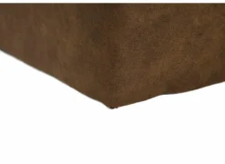 Poef Lofoten 46x46cm stof cognac