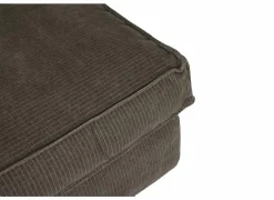 Poef Marlon 105x105x51cm - stof - bruin