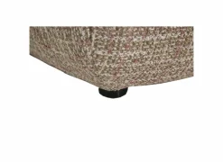 Poef Parkaway 120x120x40cm - stof - roze