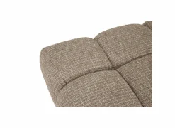 Poef Parkaway 120x120x40cm - stof - roze