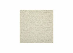 Poef Sevi 41x35cm boucle wit