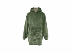 Poncho Argentina 115x80cm - microvezel - olijfgroen