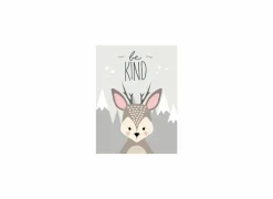 Print op canvas Be Kind 30x40cm