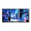 Print op canvas Blue City 40x80cm