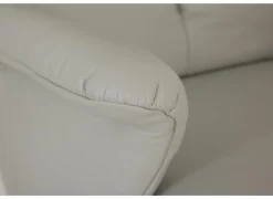 Relaxzetel 7804 elektrisch - leder - grijs