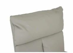 Relaxzetel 7804 elektrisch - leder - grijs