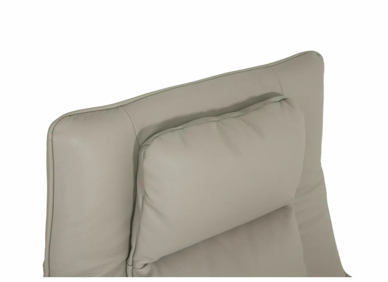 Relaxzetel A1167 elektrisch - stof - zilver