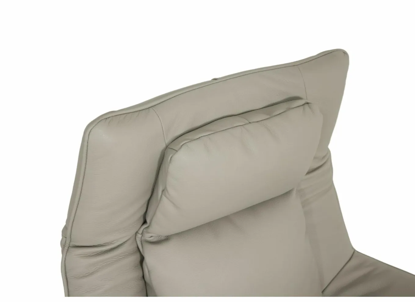 Relaxzetel A1167 elektrisch - stof - zilver