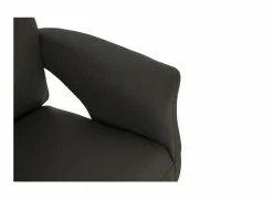 Relaxzetel Adamello elekrisch leder en lederlook bruin