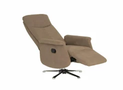 Relaxzetel Camacho stof - lichtbruin