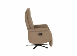 Relaxzetel Camacho stof - lichtbruin