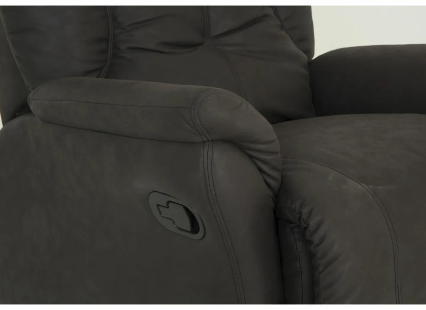 Relaxzetel Citizen stof - zwart