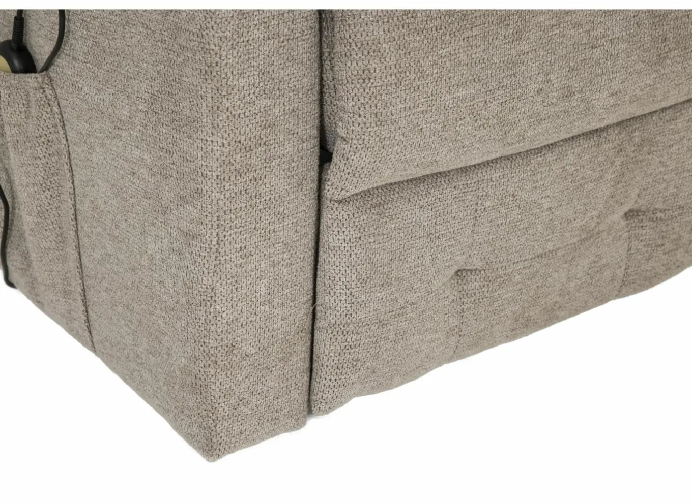 Relaxzetel Cosima elektrisch - stof - beige