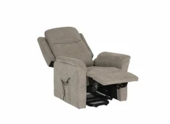 Relaxzetel Cosima elektrisch - stof - beige